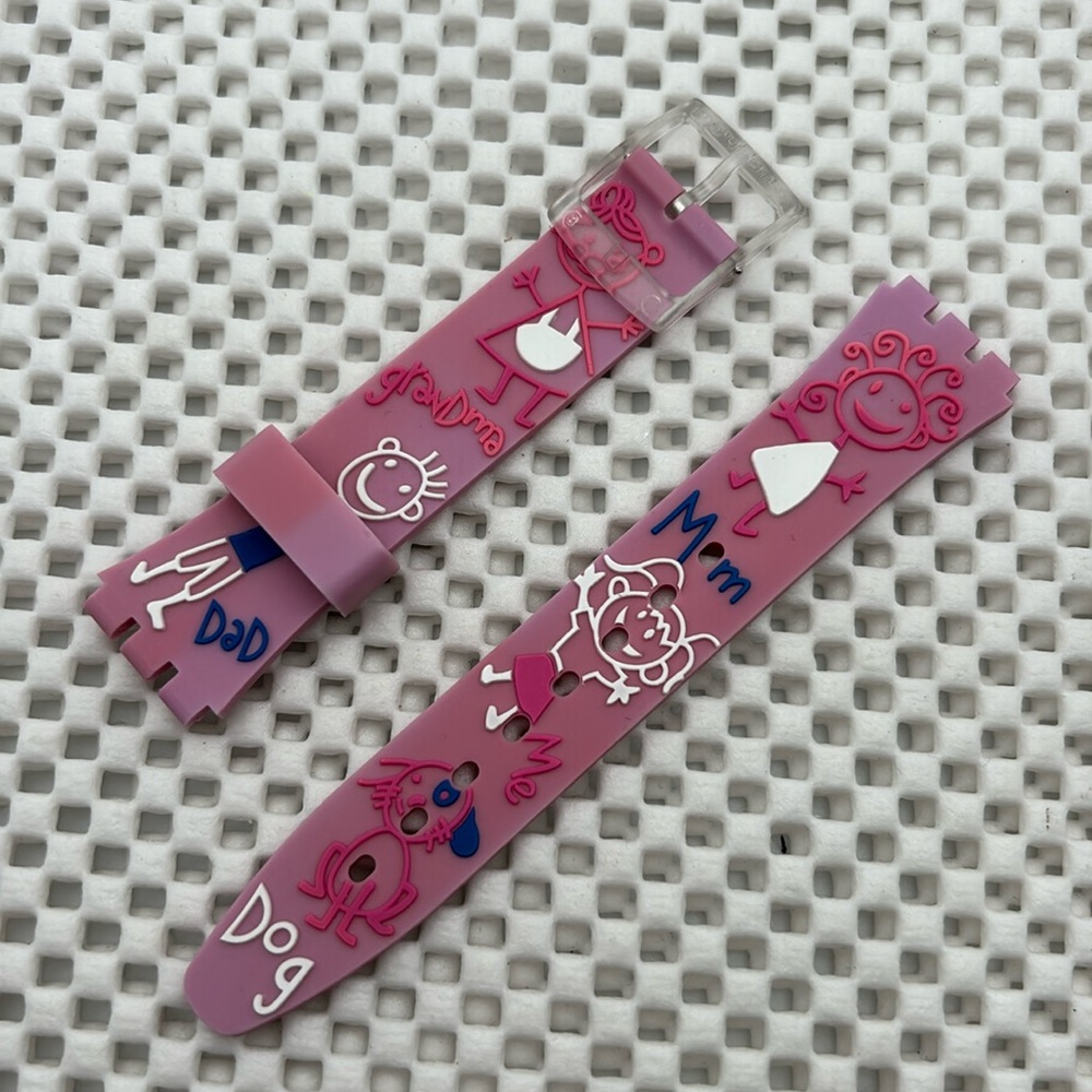 Swatch Watch Band - GE166 - FAMILY PORTRAIT (Band only)
